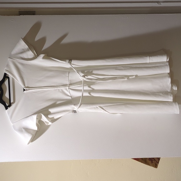 Macy's Girls WHITE dress 14 - Picture 5 of 9